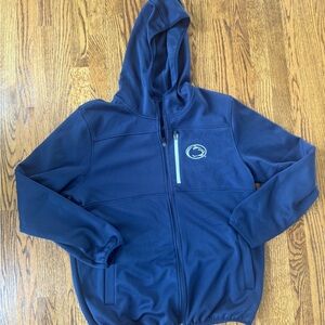 Penn State Dark Blue Fleece-Lined Jacket Large
